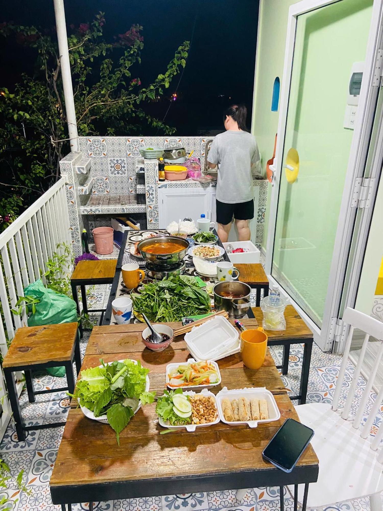 Gio Homestay And Coffee Ap Khanh Phuoc Exterior foto